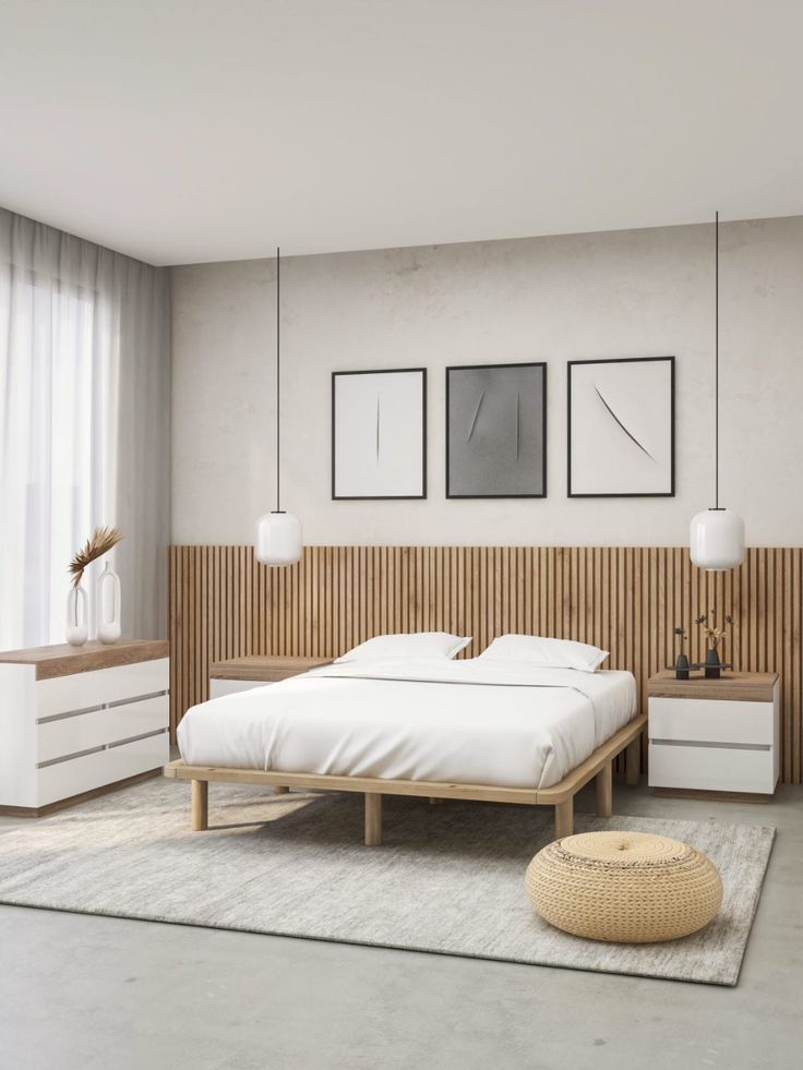 ideias para cabeceira de cama – madeira