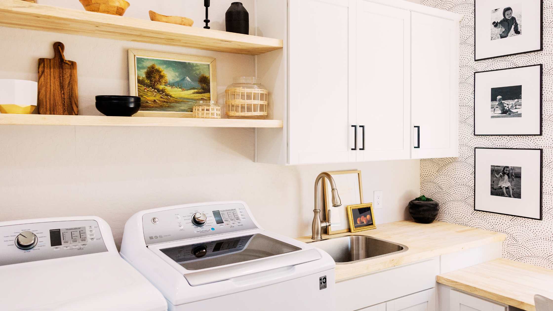 área de serviço com tanque