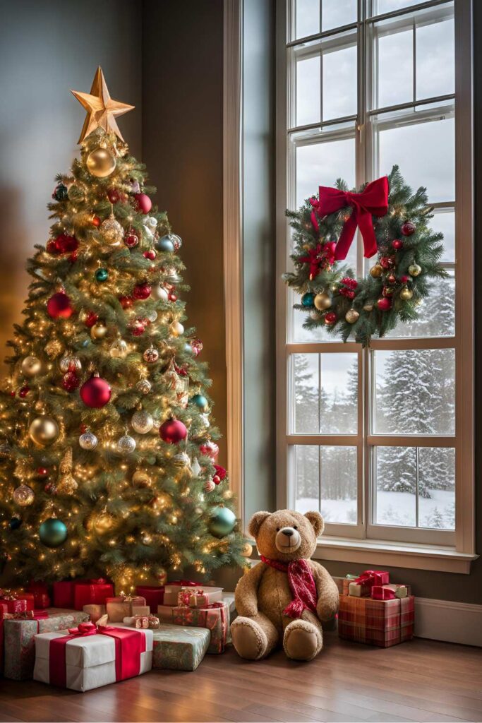 árvore de natal decorada luxo (13)