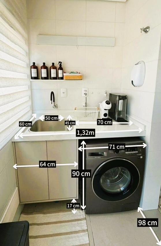 como organizar lavanderia