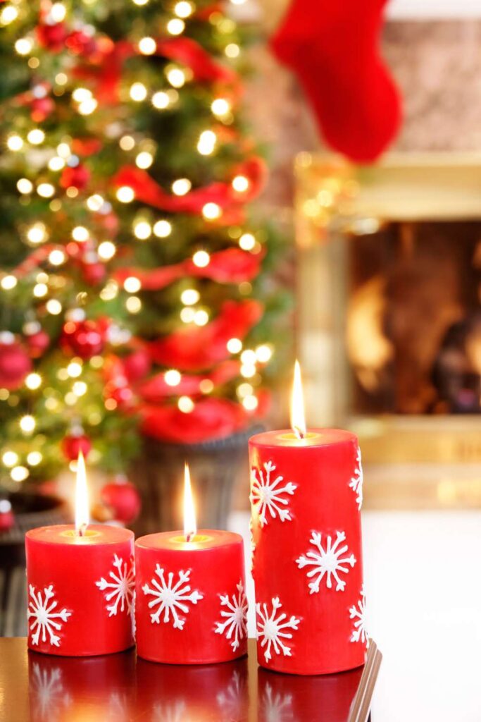 decoração simples de Natal para sala (3)