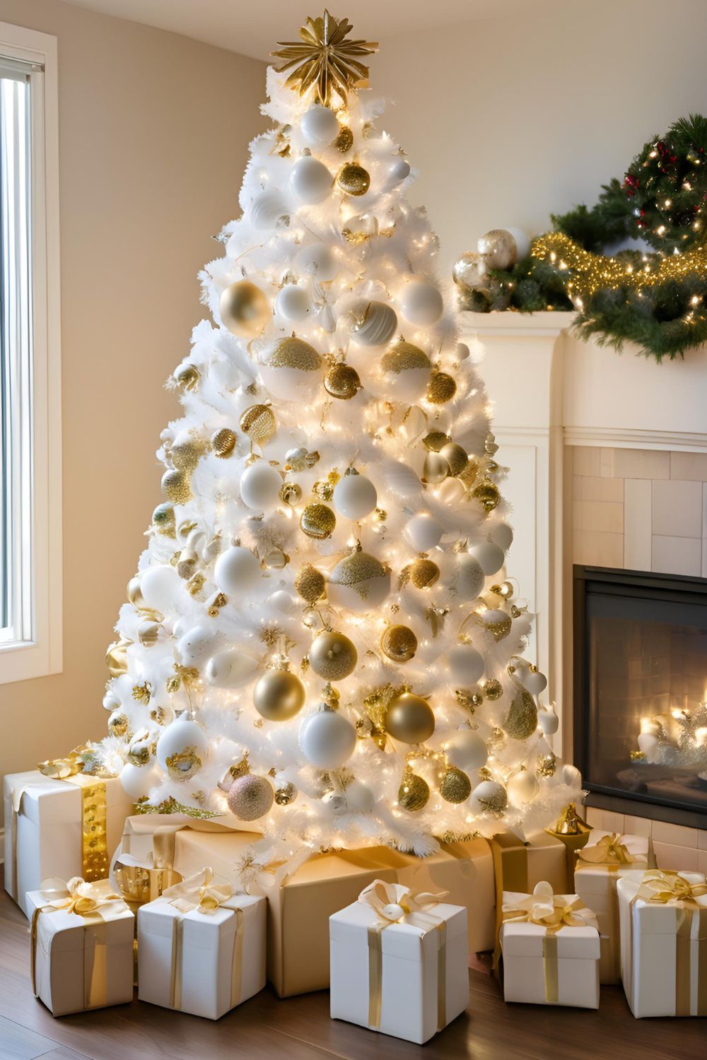 15 Dicas e Inspirações de Como Enfeitar Árvore de Natal Branca!