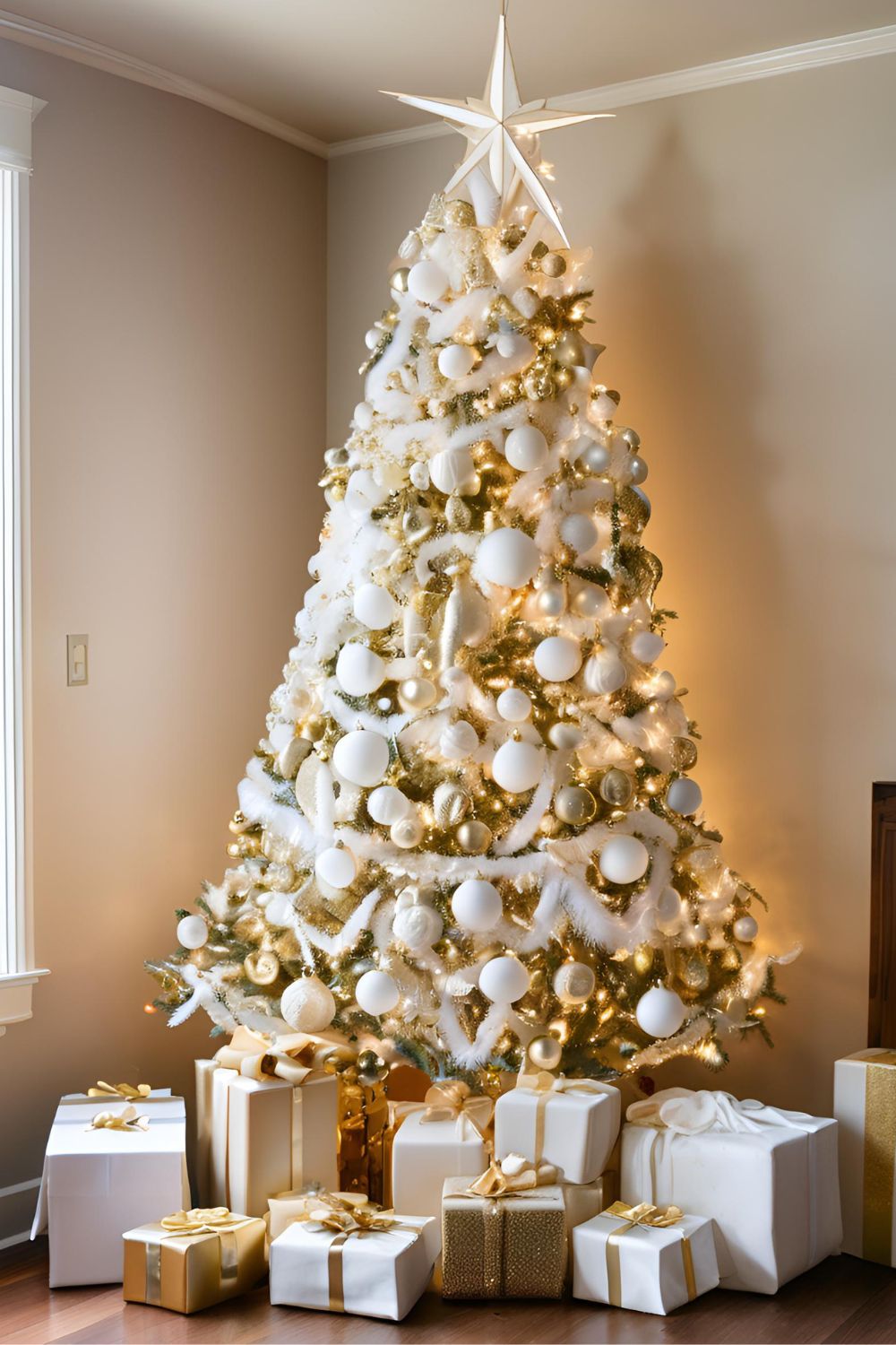 15 Dicas e Inspirações de Como Enfeitar Árvore de Natal Branca!