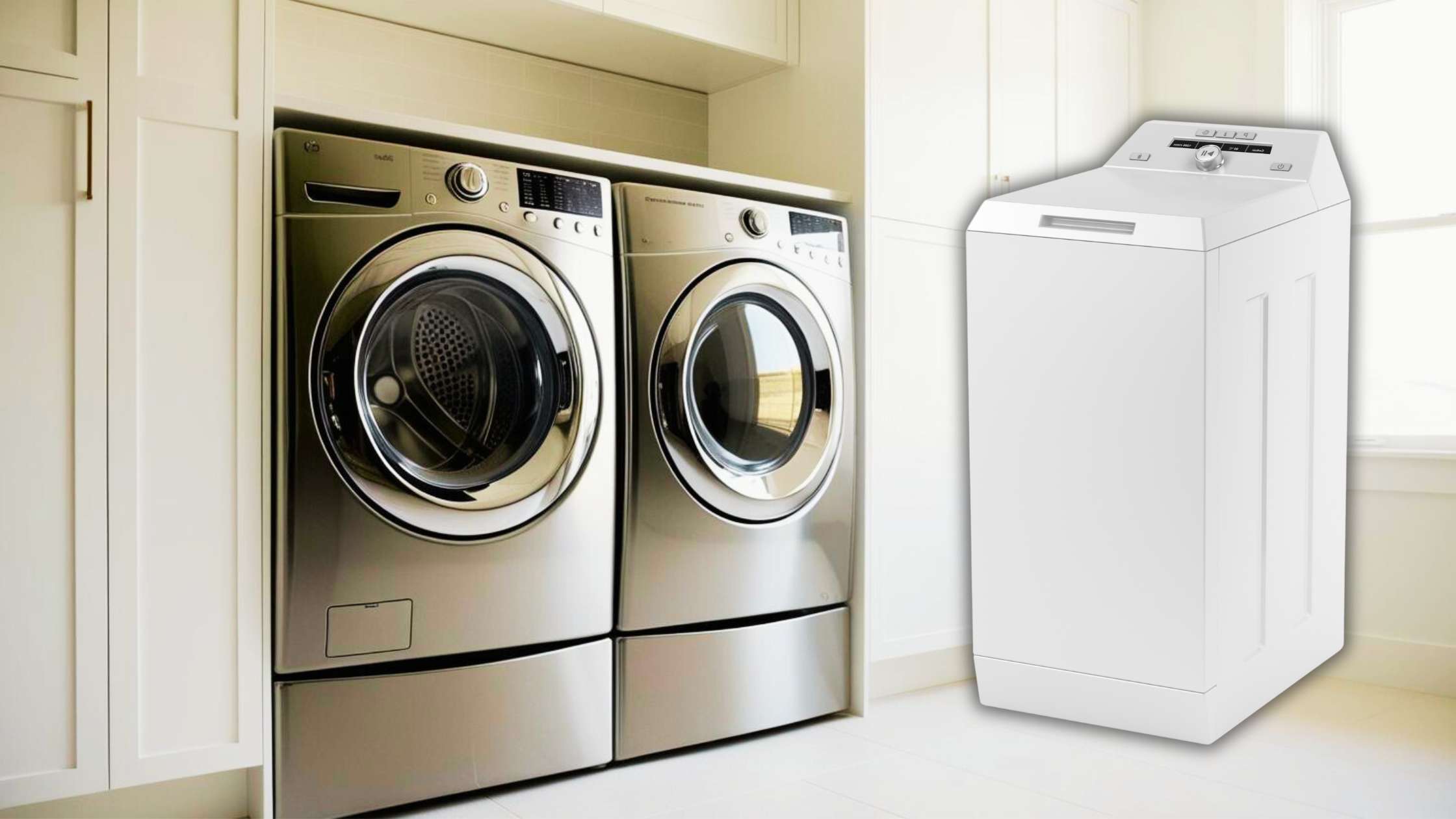 lava e seca ou lavadora e secadora