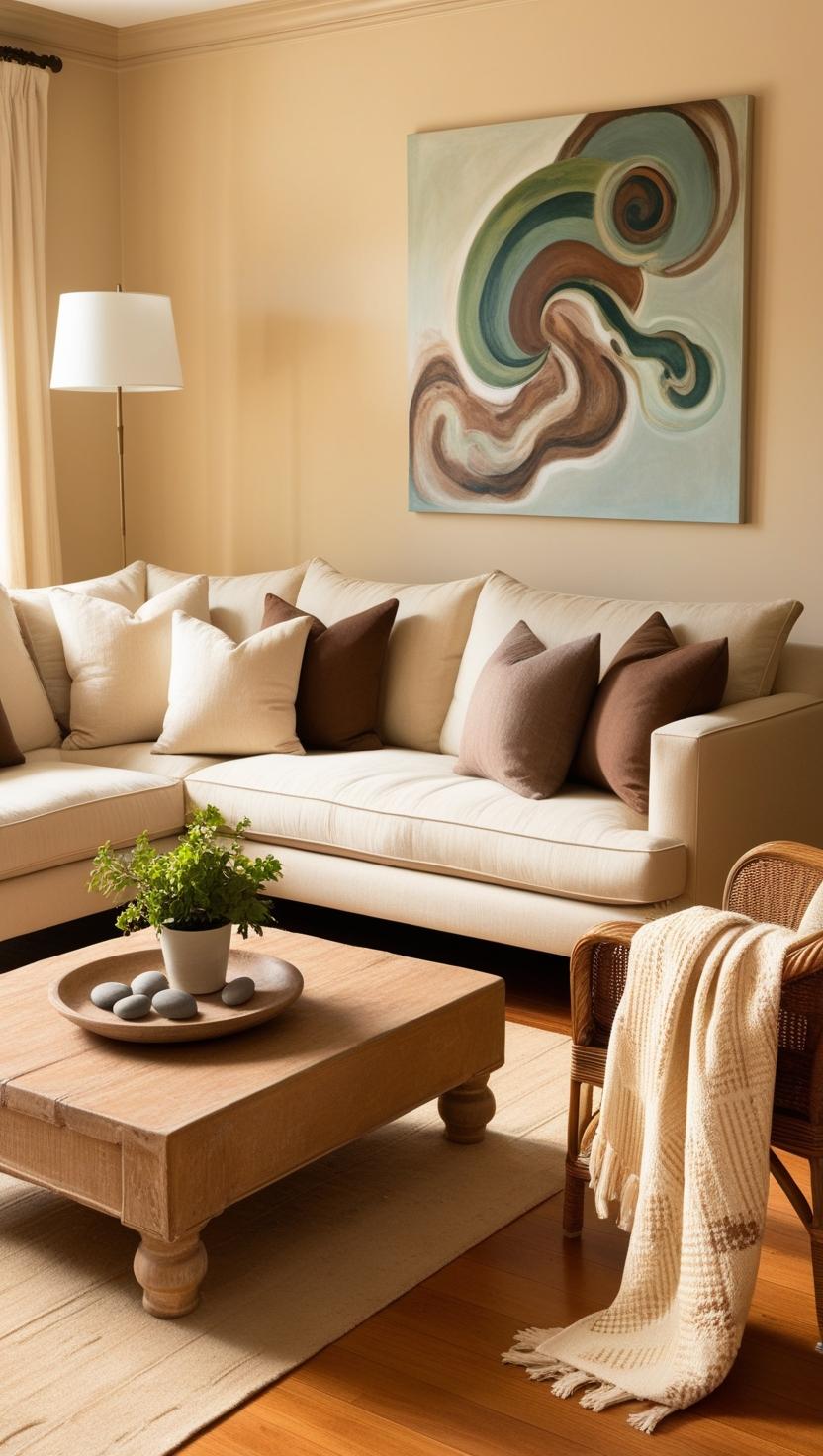 Decoração Mocha Mousse: Elegância e Conforto em Todos os Ambientes da Casa