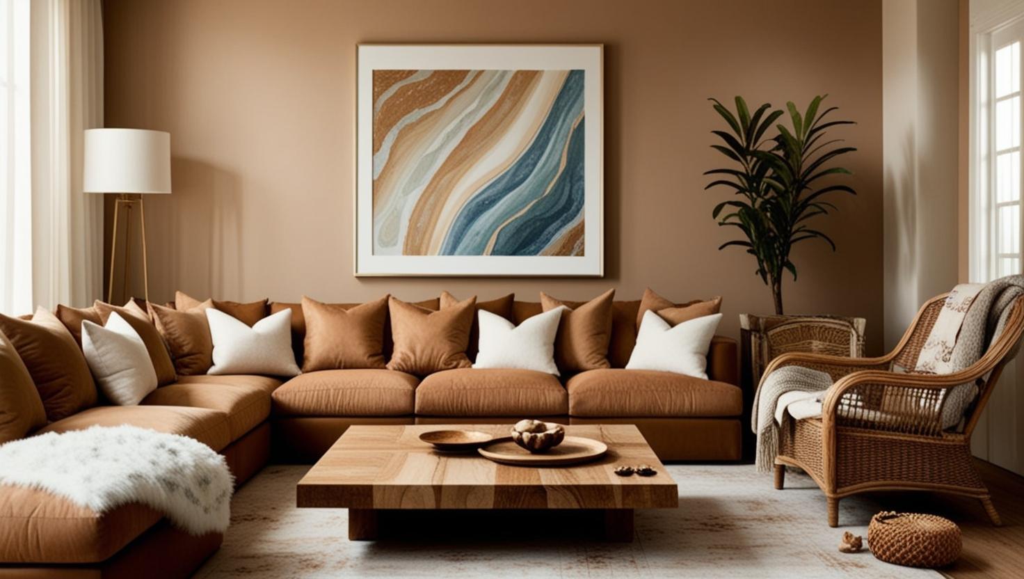Decoração Mocha Mousse: Elegância e Conforto em Todos os Ambientes da Casa