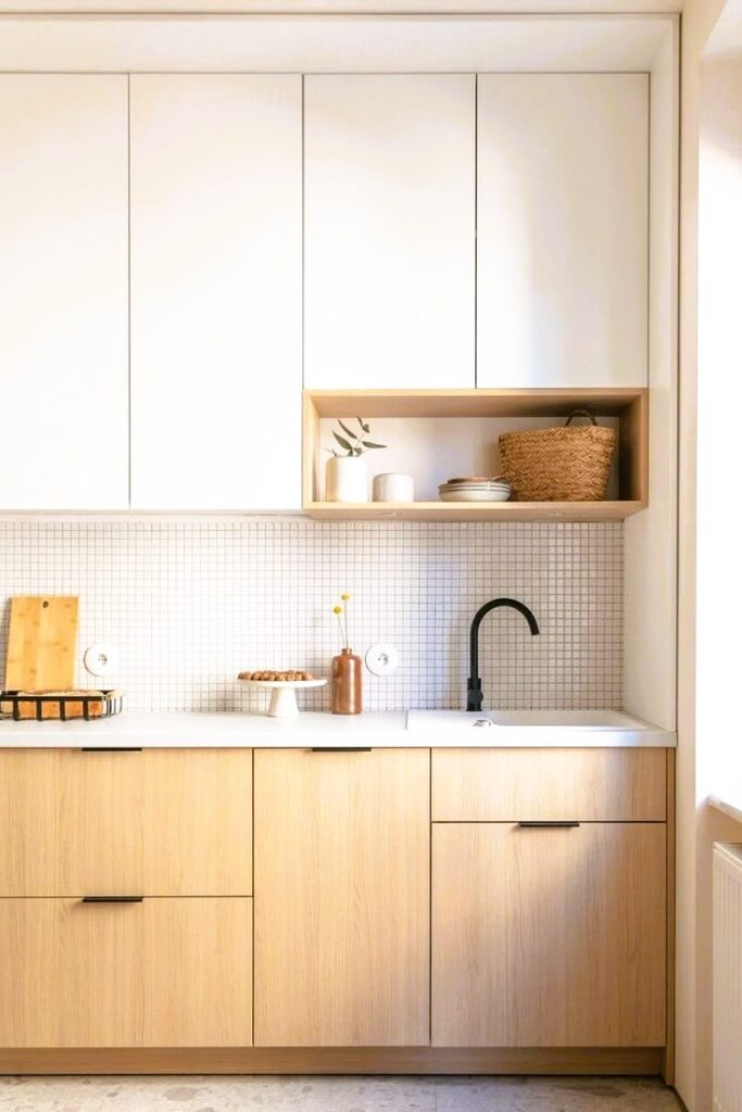 cozinha estilo de decoração japandi (3)