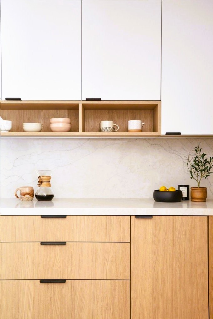 cozinha estilo de decoração japandi