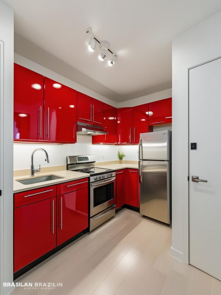 cozinha pequena vermelho (2)