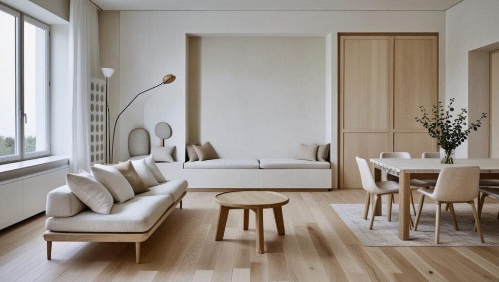 sala estilo de decoração japandi (2)