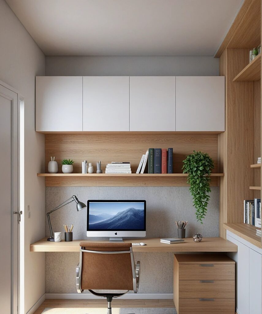 decoração para home office pequeno (15)