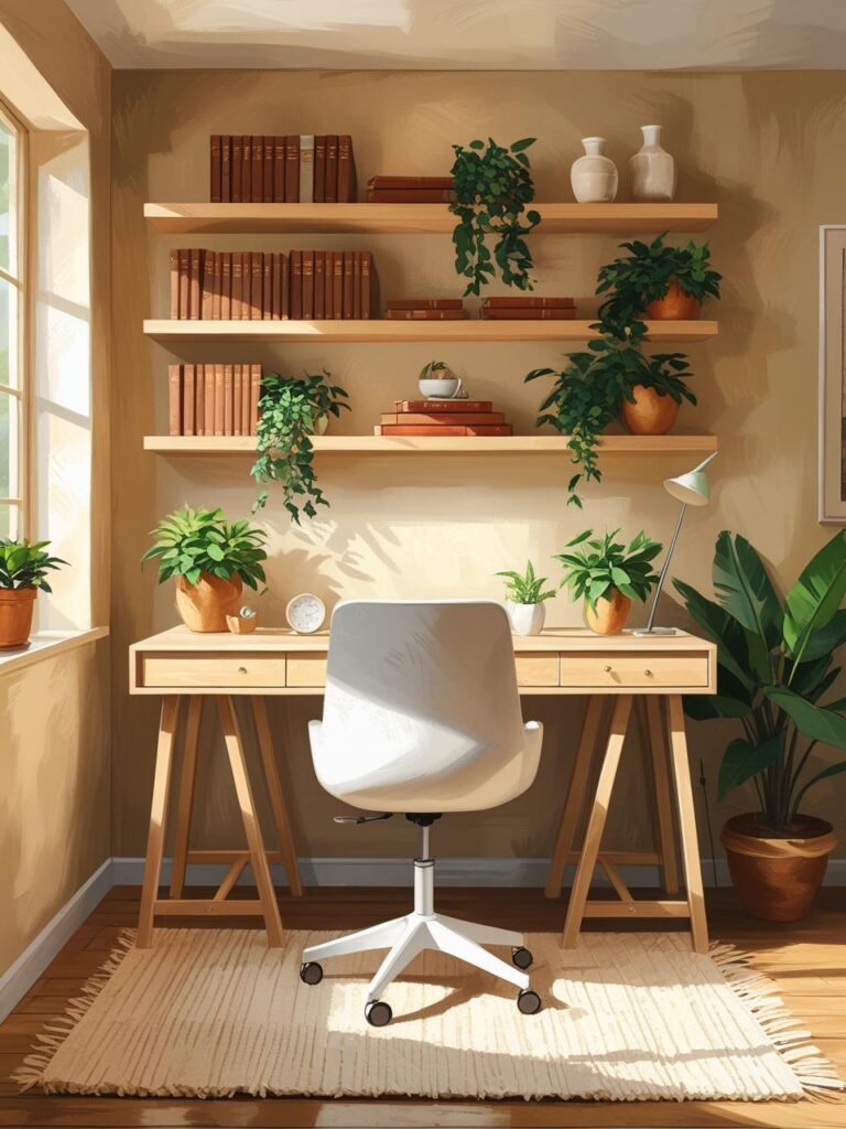 decoração para home office pequeno (17)