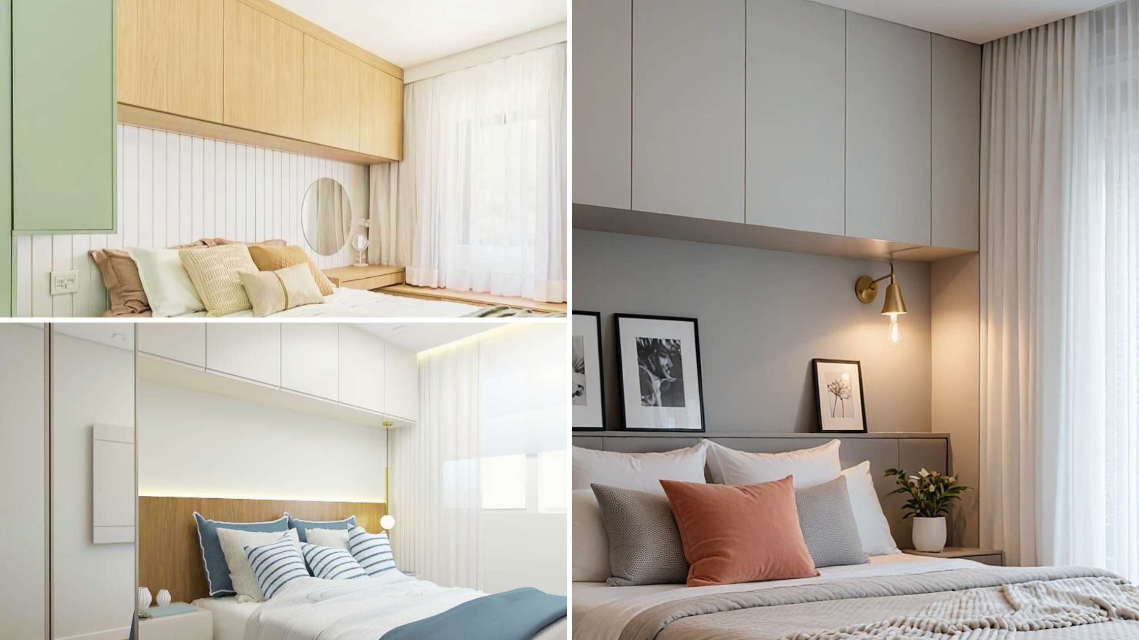 armários aéreos para quarto