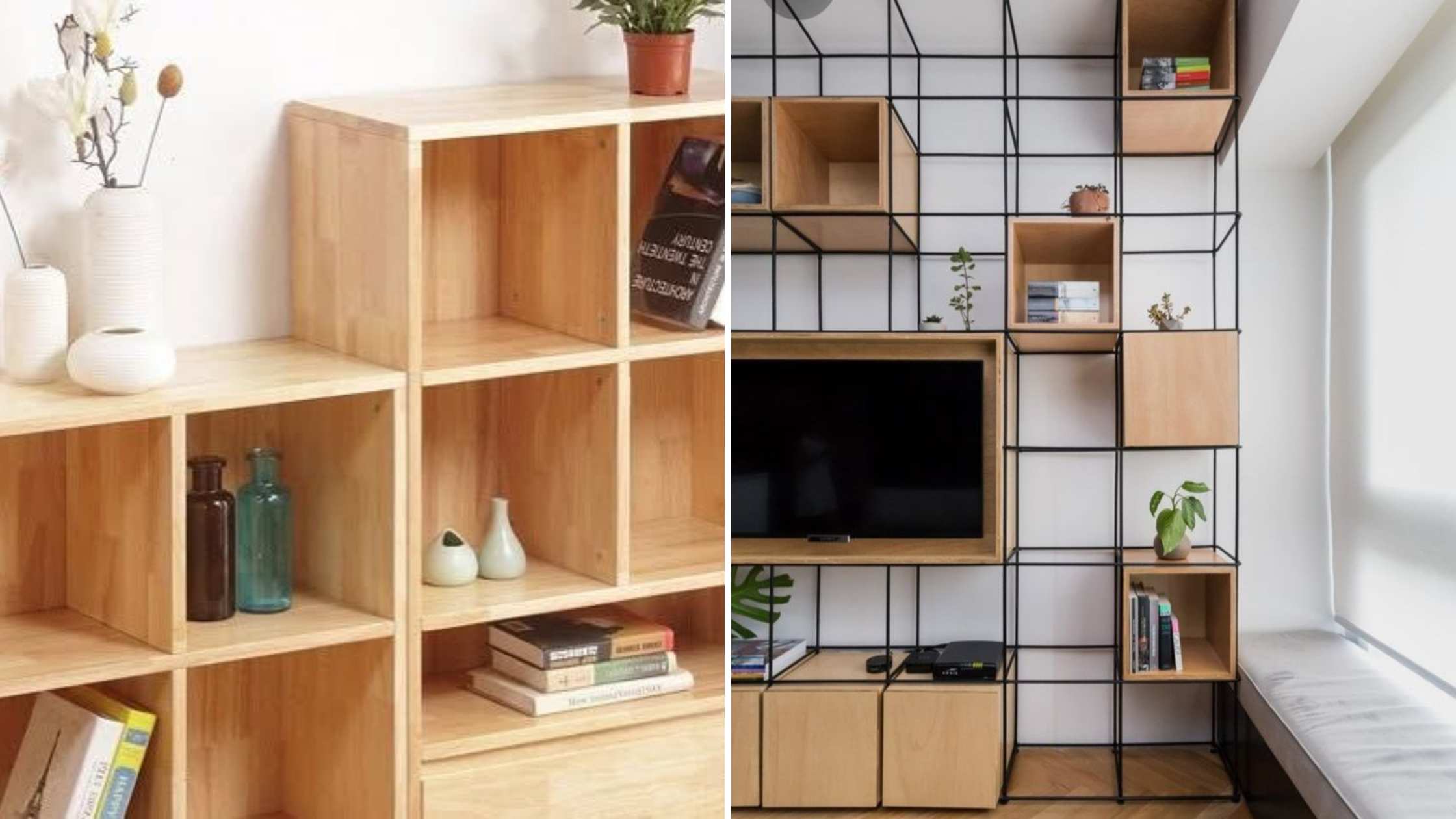 Estantes modulares