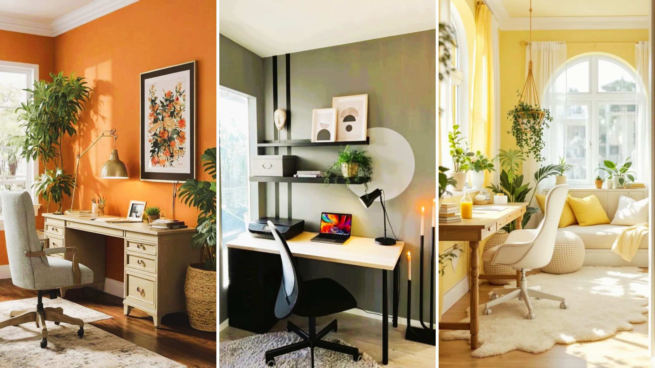 cores para home office