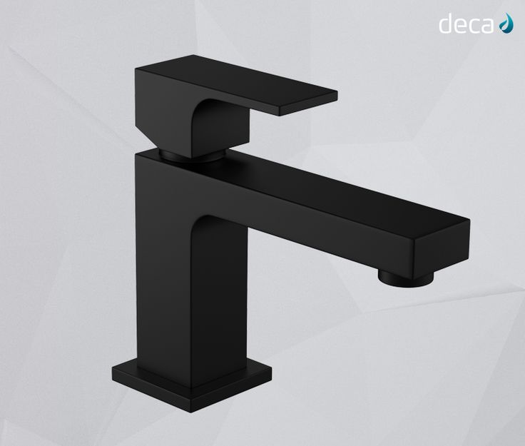 tendência de banheiro – preto fosco DECA