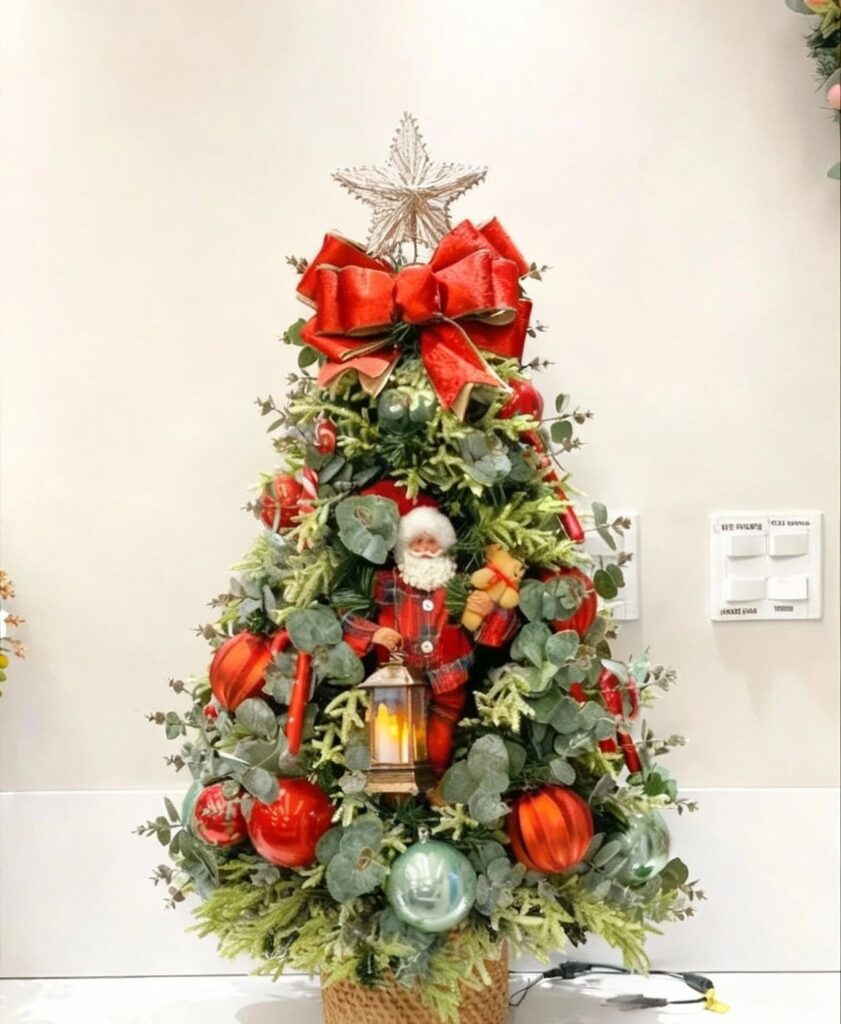 Decoração de Natal apartamento pequeno (23)