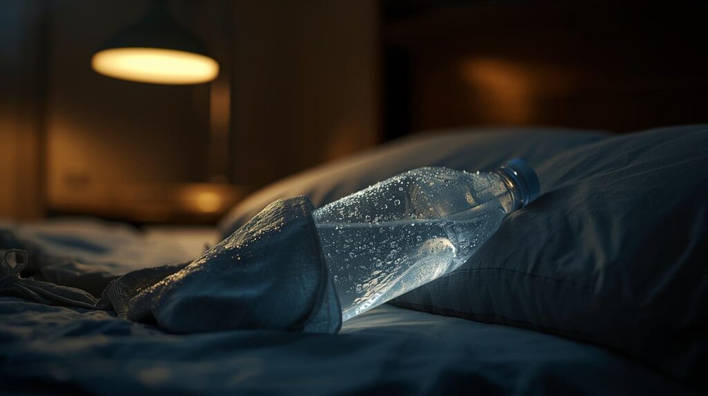 truque alemão da garrafa congelada para dormir no calor (2)